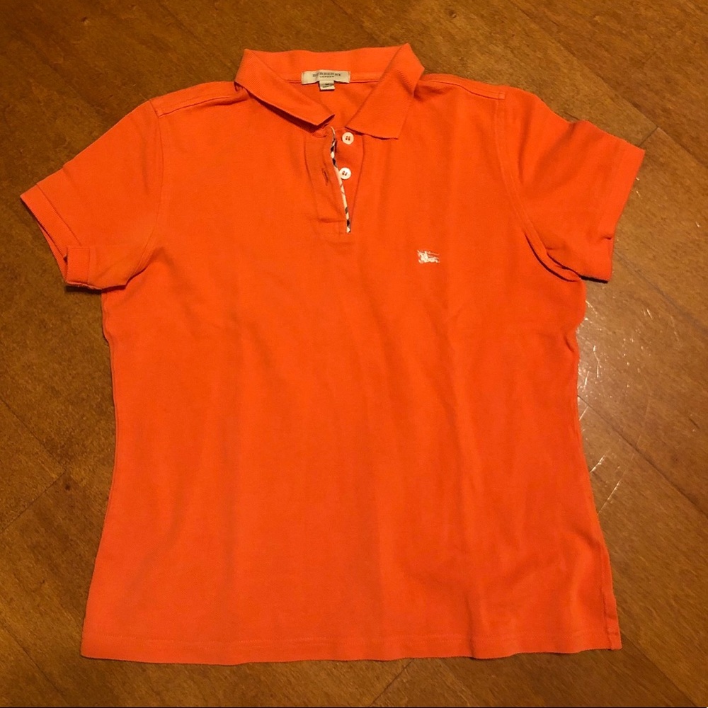 Burberry London Women Polo T-Shirt  Size M